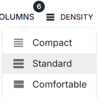 choose density