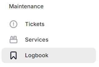 logbook sidebar