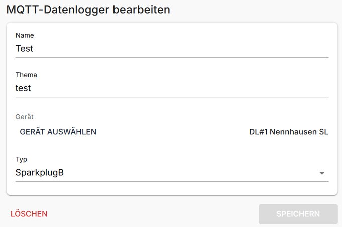 mqtt bearbeiten