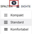 schearze zahl alarm ui