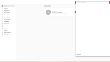 screenshot firmeneinstellungen Neu